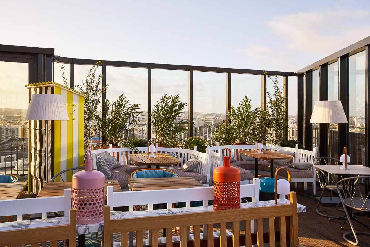 Les nouveaux rooftops de l'été 2020 à Paris YONDER